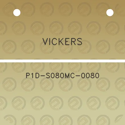 vickers-p1d-s080mc-0080