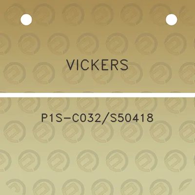 vickers-p1s-c032s50418