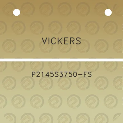 vickers-p2145s3750-fs