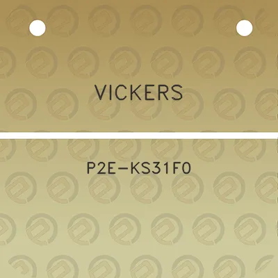 vickers-p2e-ks31f0