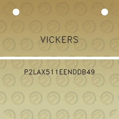 vickers-p2lax511eenddb49