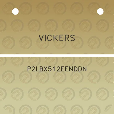 vickers-p2lbx512eenddn