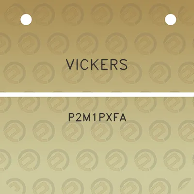 vickers-p2m1pxfa