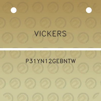 vickers-p31yn12gebntw