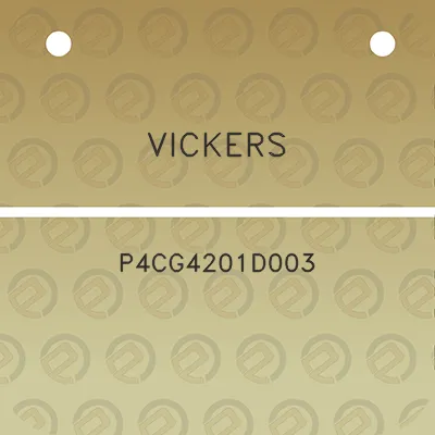 vickers-p4cg4201d003