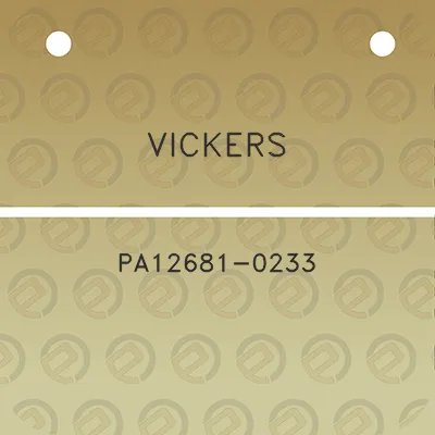 vickers-pa12681-0233