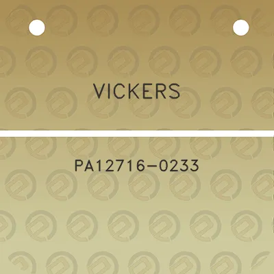 vickers-pa12716-0233