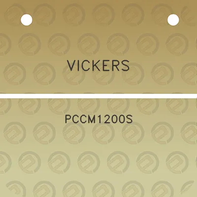 vickers-pccm1200s