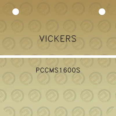 vickers-pccms1600s