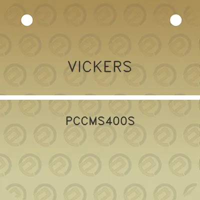 vickers-pccms400s