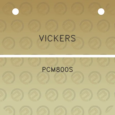 vickers-pcm800s