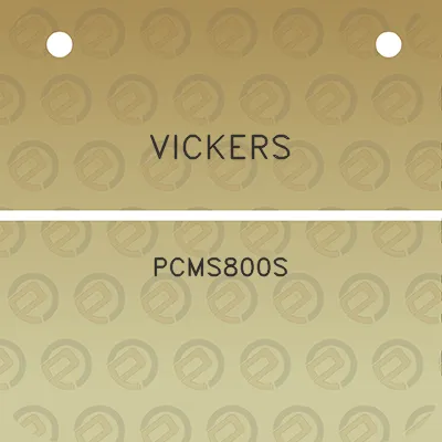 vickers-pcms800s