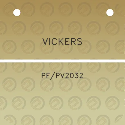 vickers-pfpv2032