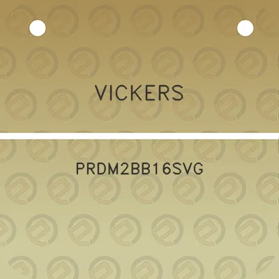 vickers-prdm2bb16svg