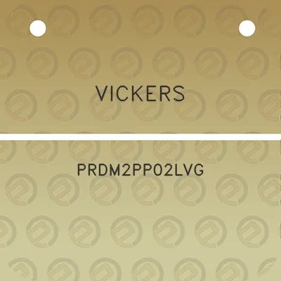 vickers-prdm2pp02lvg