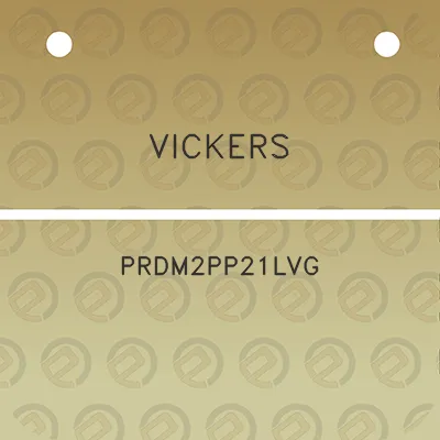 vickers-prdm2pp21lvg