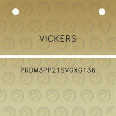 vickers-prdm3pp21svgxg136