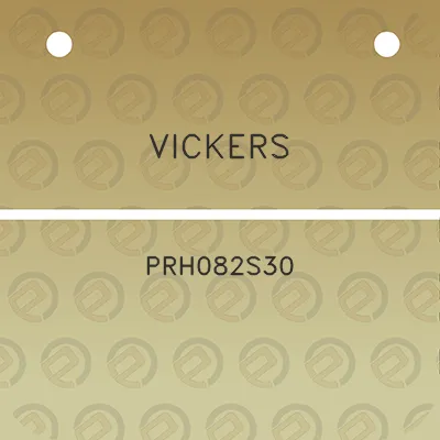 vickers-prh082s30