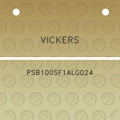 vickers-psb100sf1alg024