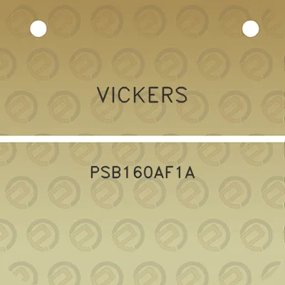 vickers-psb160af1a