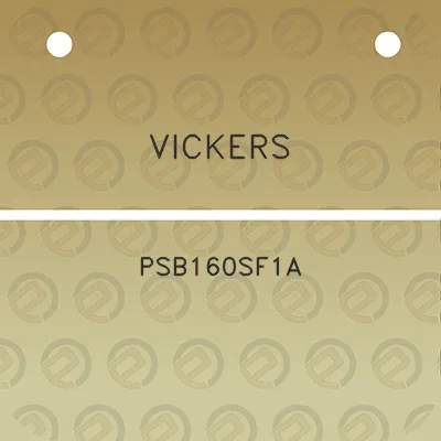 vickers-psb160sf1a