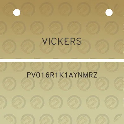 vickers-pv016r1k1aynmrz