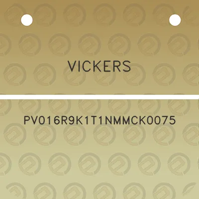 vickers-pv016r9k1t1nmmck0075