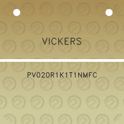 vickers-pv020r1k1t1nmfc