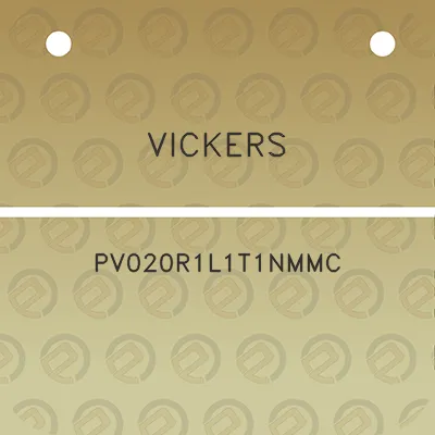 vickers-pv020r1l1t1nmmc