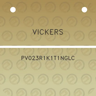 vickers-pv023r1k1t1nglc