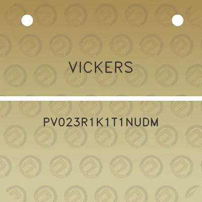 vickers-pv023r1k1t1nudm