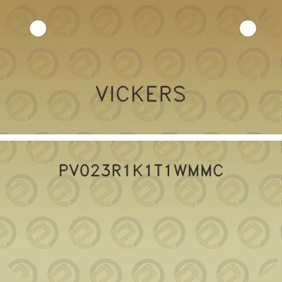 vickers-pv023r1k1t1wmmc