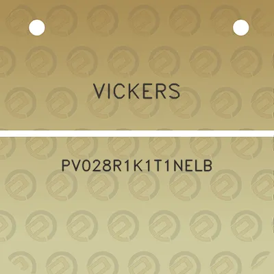 vickers-pv028r1k1t1nelb