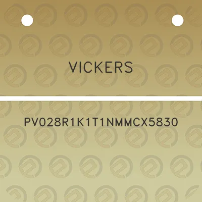 vickers-pv028r1k1t1nmmcx5830