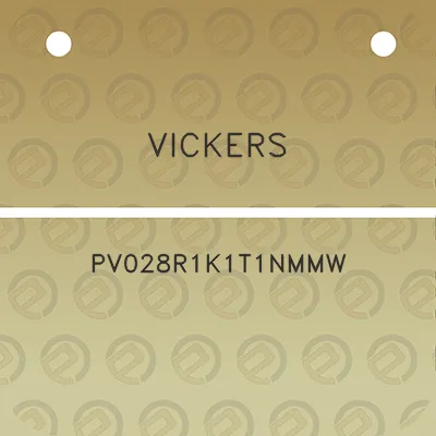 vickers-pv028r1k1t1nmmw