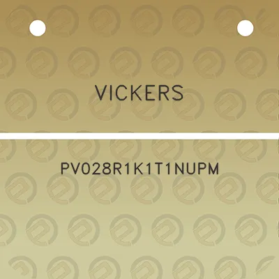 vickers-pv028r1k1t1nupm