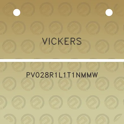 vickers-pv028r1l1t1nmmw