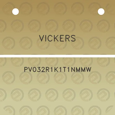 vickers-pv032r1k1t1nmmw