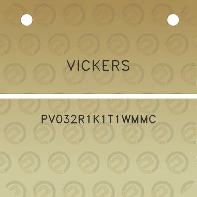 vickers-pv032r1k1t1wmmc