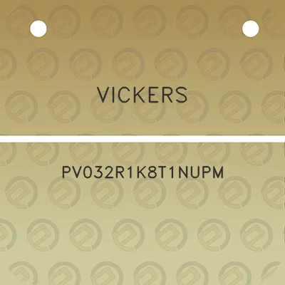 vickers-pv032r1k8t1nupm