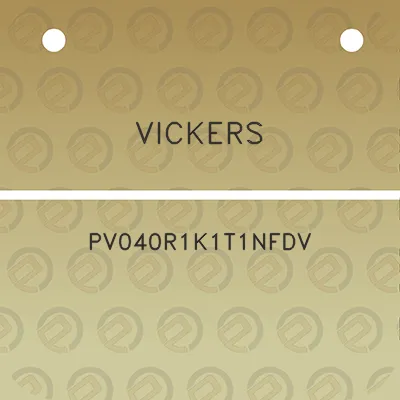 vickers-pv040r1k1t1nfdv