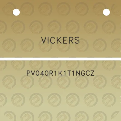 vickers-pv040r1k1t1ngcz