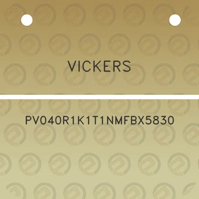 vickers-pv040r1k1t1nmfbx5830