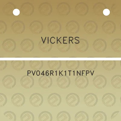 vickers-pv046r1k1t1nfpv