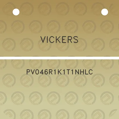 vickers-pv046r1k1t1nhlc