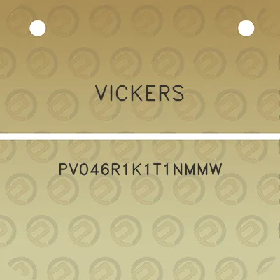 vickers-pv046r1k1t1nmmw