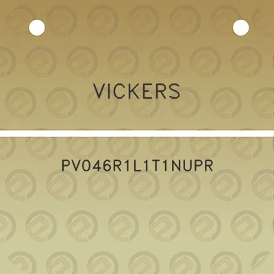 vickers-pv046r1l1t1nupr