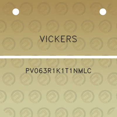 vickers-pv063r1k1t1nmlc