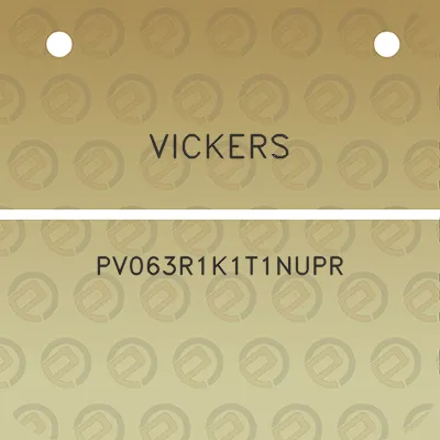 vickers-pv063r1k1t1nupr