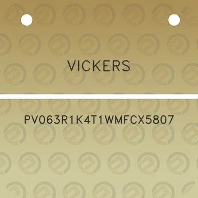 vickers-pv063r1k4t1wmfcx5807